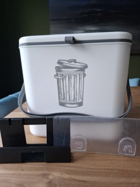 Afvalbak 6ltr Nieuw