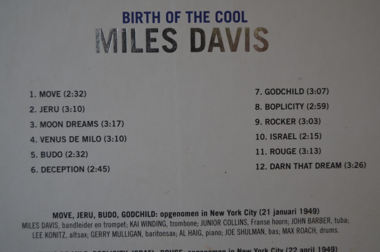 Miles Davis Boekje + Cd in goede staat