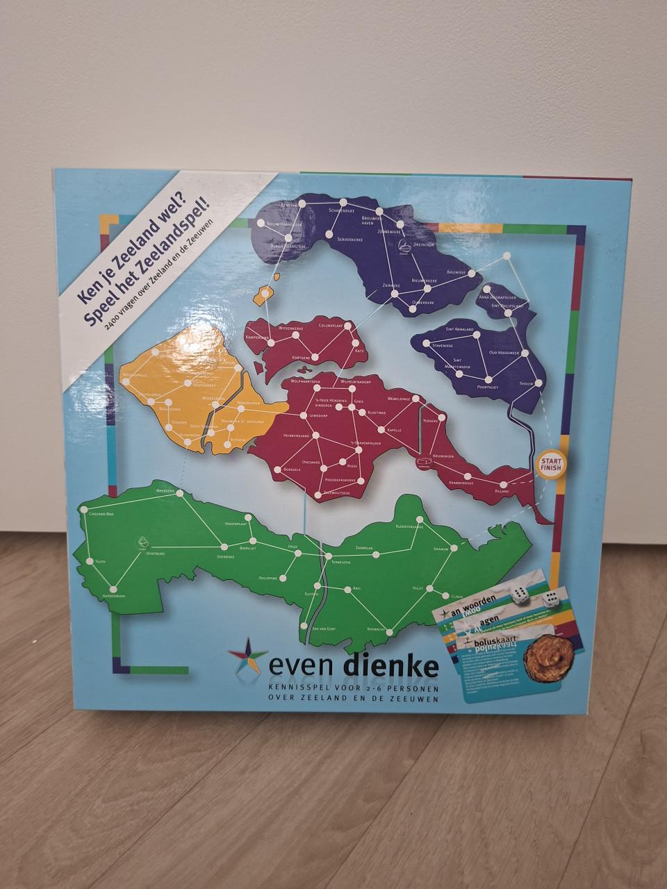 Bordspel - Even Dienke - Ken je Zeeland wel?