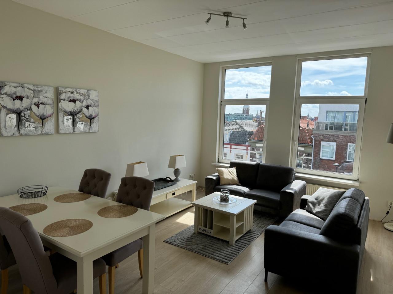 Sfeervol gemeubileerd appartement te huur vlakbij boulevard in Vlissingen