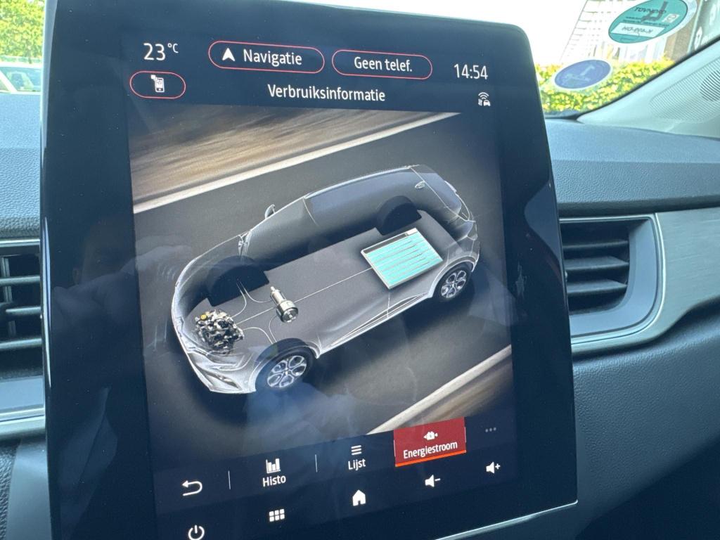 Renault Captur 1.6 e-tech plug-in hybrid 160 intens camera, p-sensoren voor