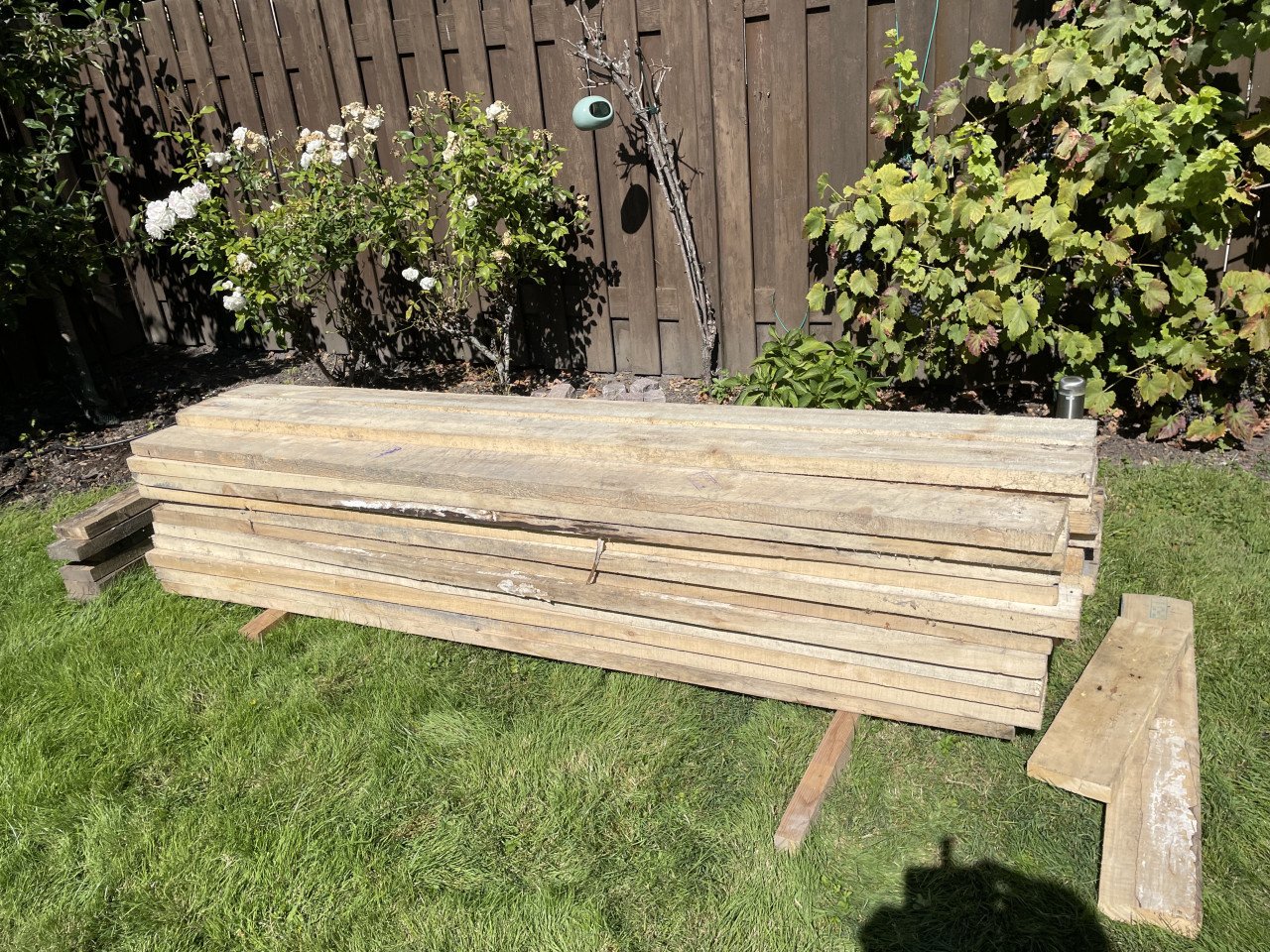 Houten planken