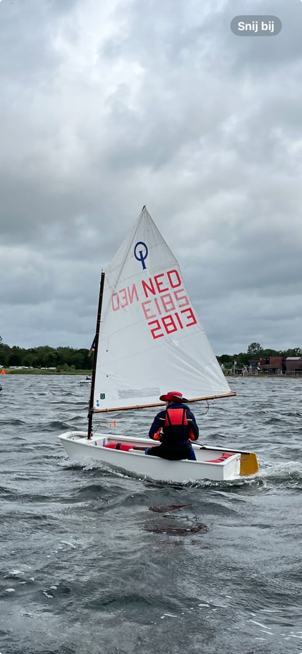 Far East wedstrijd optimist - NED 2814