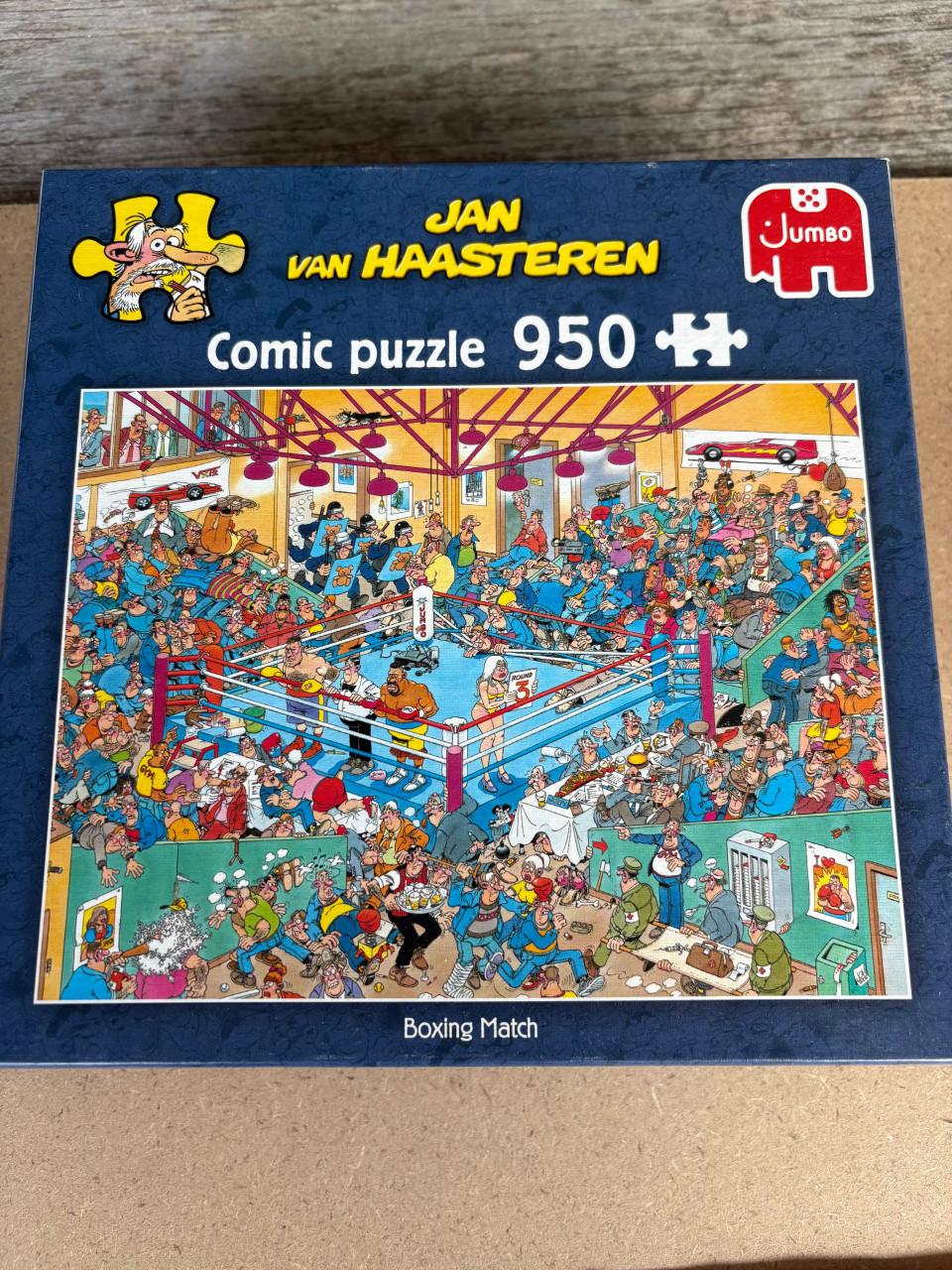 Puzzel - Jan van Haasteren “Bokswedstrijd” - 950 stukjes