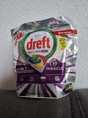 Dreft Platinum miracle vaatwascapsules