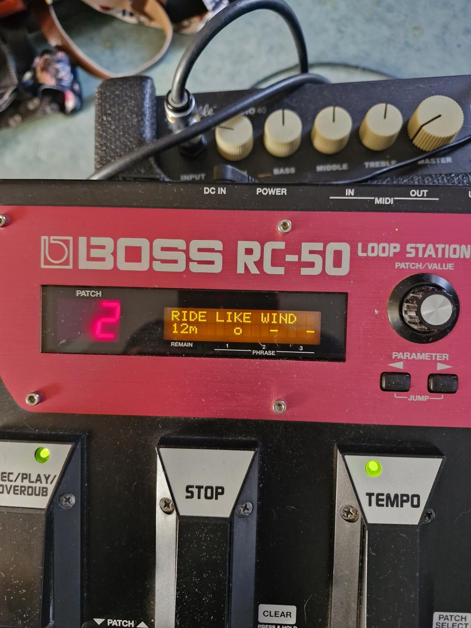 Boss RC 50 loopstation