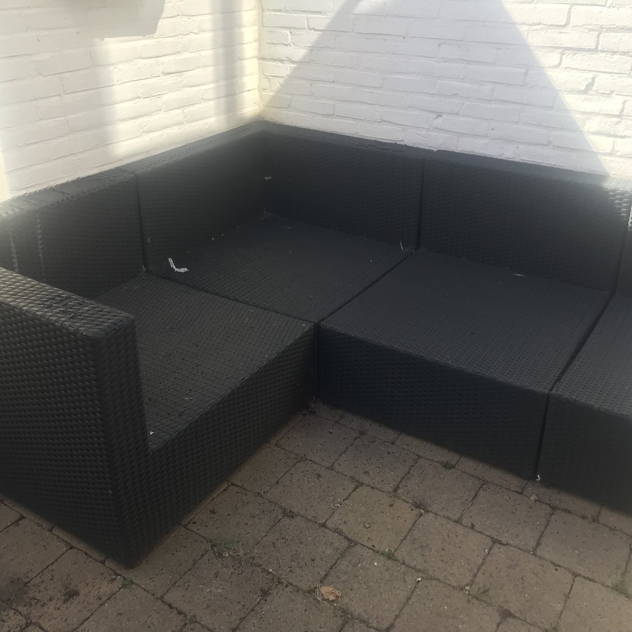 Grijze Loungeset met kussens