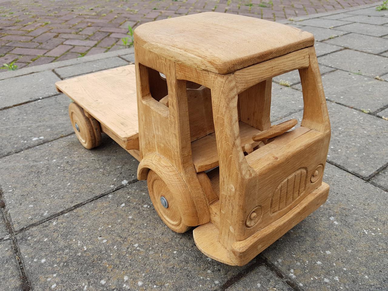 Houten oplegger, handgemaakt