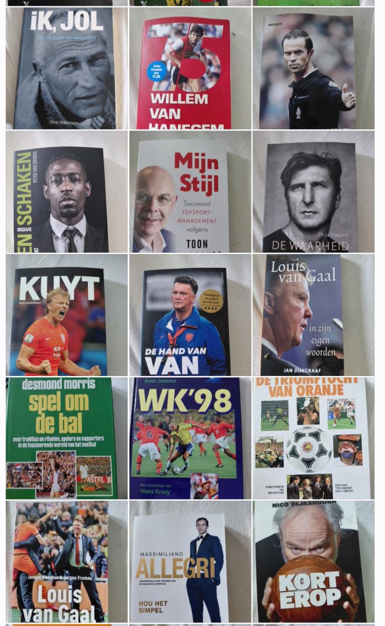 Boeken / Sport / Voetbal / Biografie