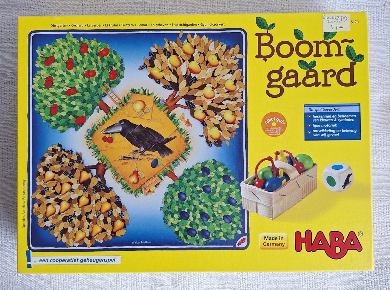 HABA Boomgaard spel (nieuw € 40,00)