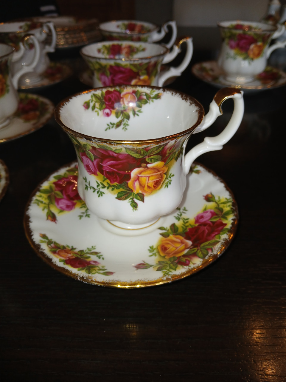 Servies royal albert old country roses