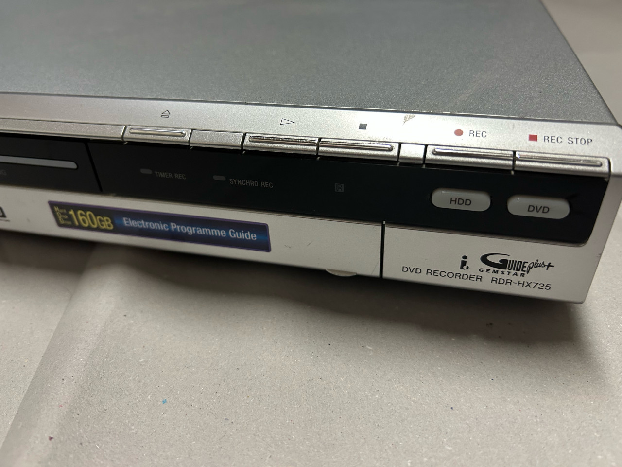 SONY dvd recorder