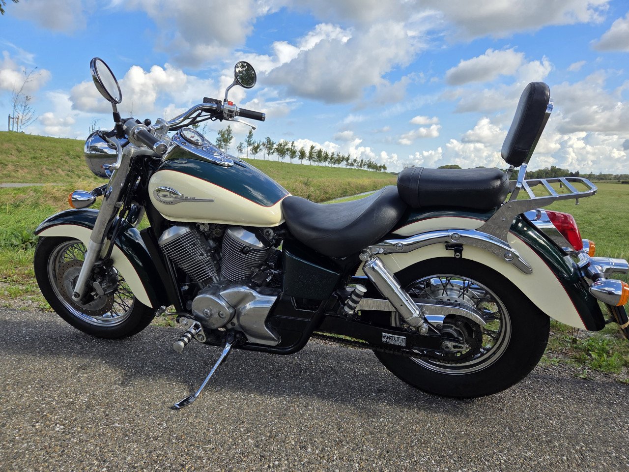 Honda Shadow VT750 Ace C2 (inruil mogelijk) beurt gehad! (A2 geschikt)