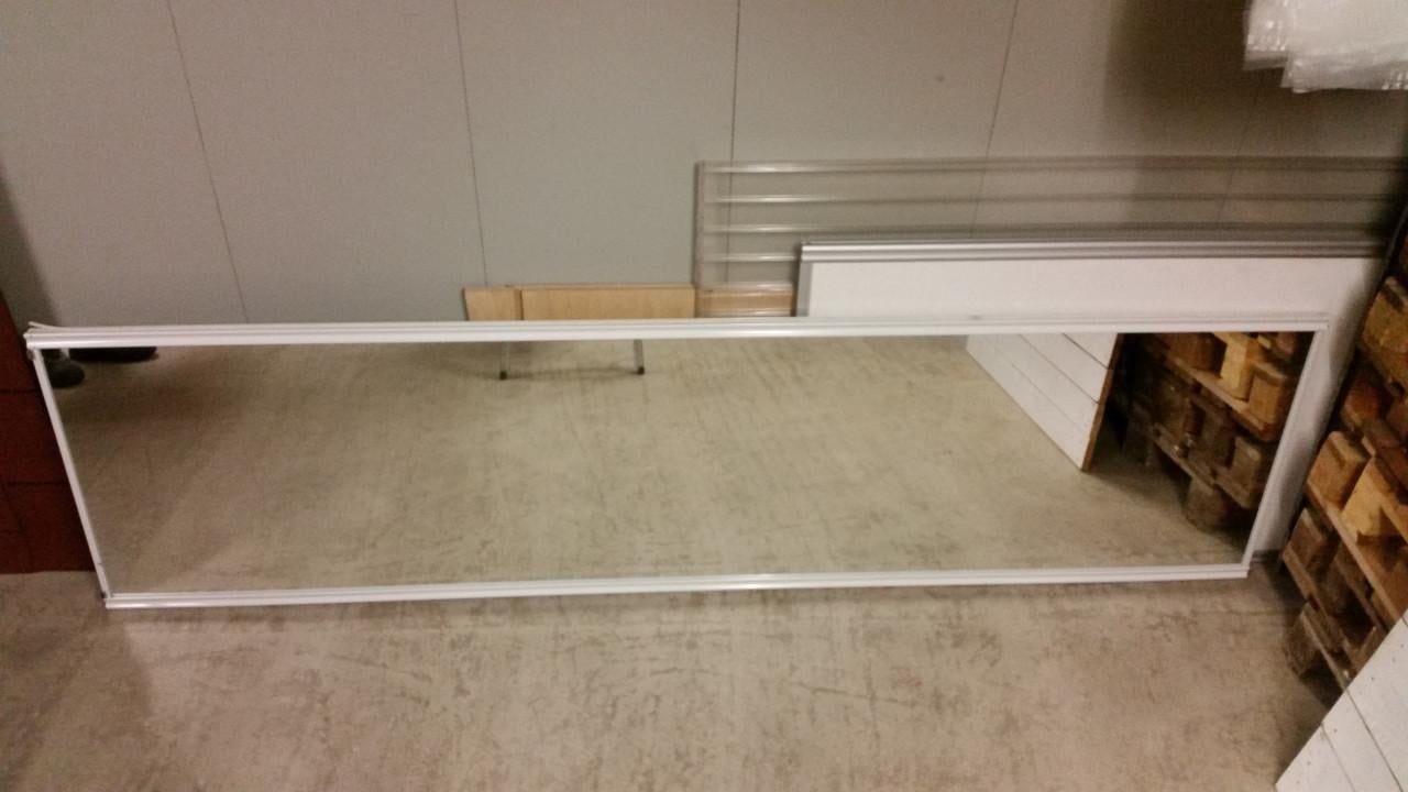 Spiegel, passpiegel, deurspiegel, 3 stuks