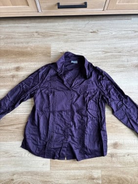 Ulla Popken blouse paars 46/48 👚