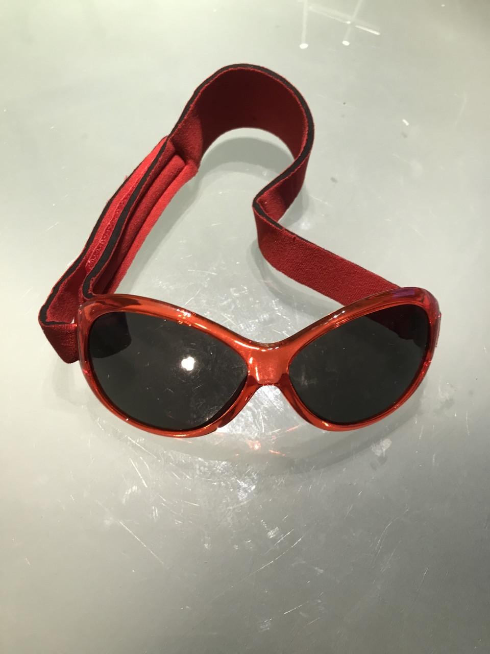 Leuke, fijne Kidz Banz Zonnebril (rood)