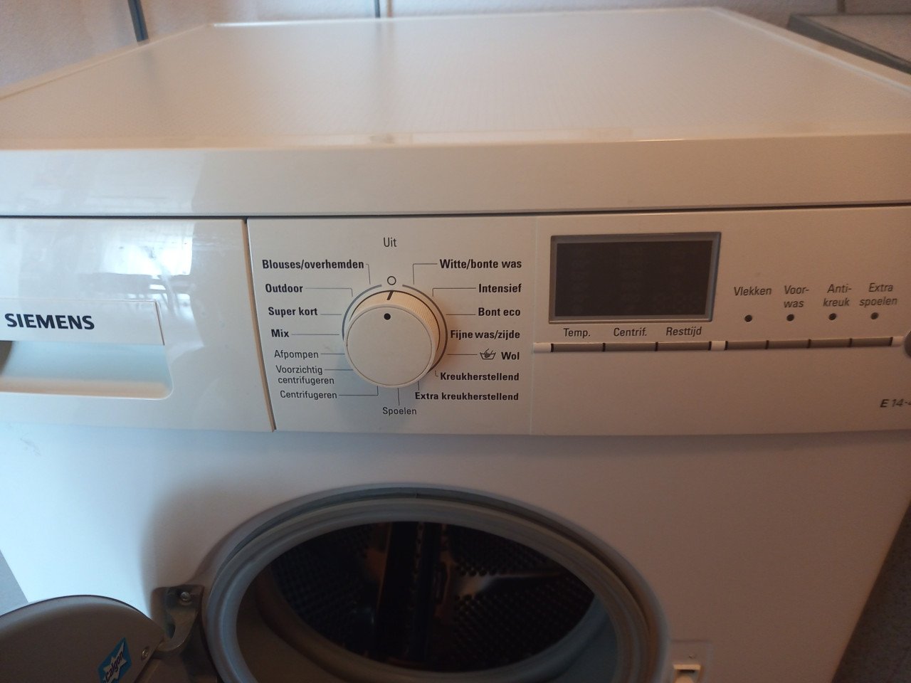 Siemens wasmachine