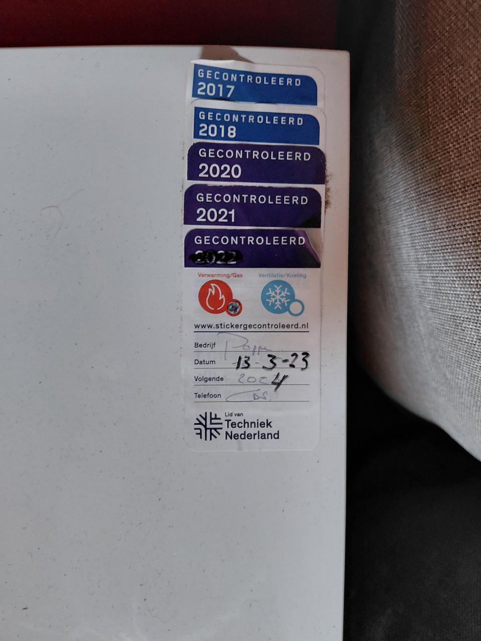 CV ketel Nefit Trendline HRC 30 Combi 2016