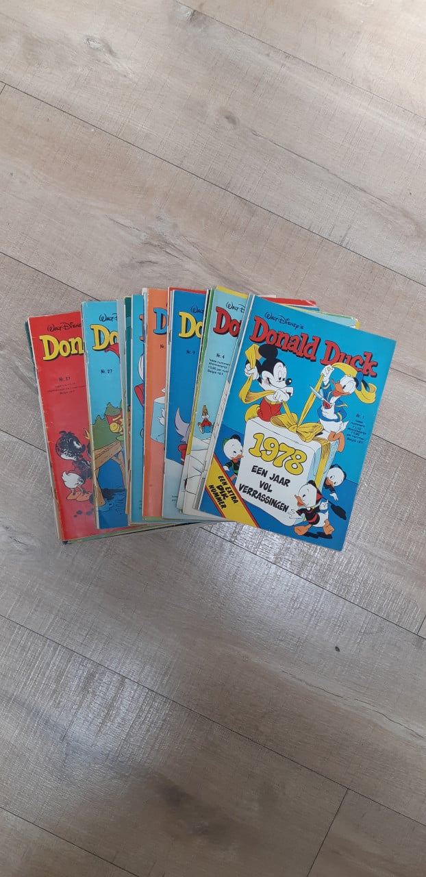 Diverse jaargangen Donald Duck 1972-1984