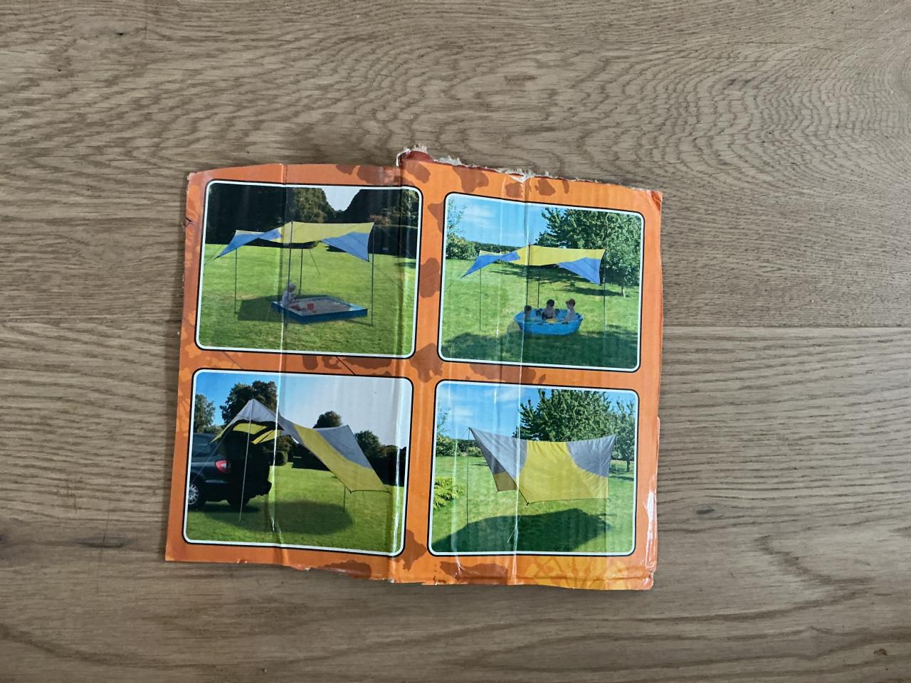 Lidl (Crivit) schaduwdoek.