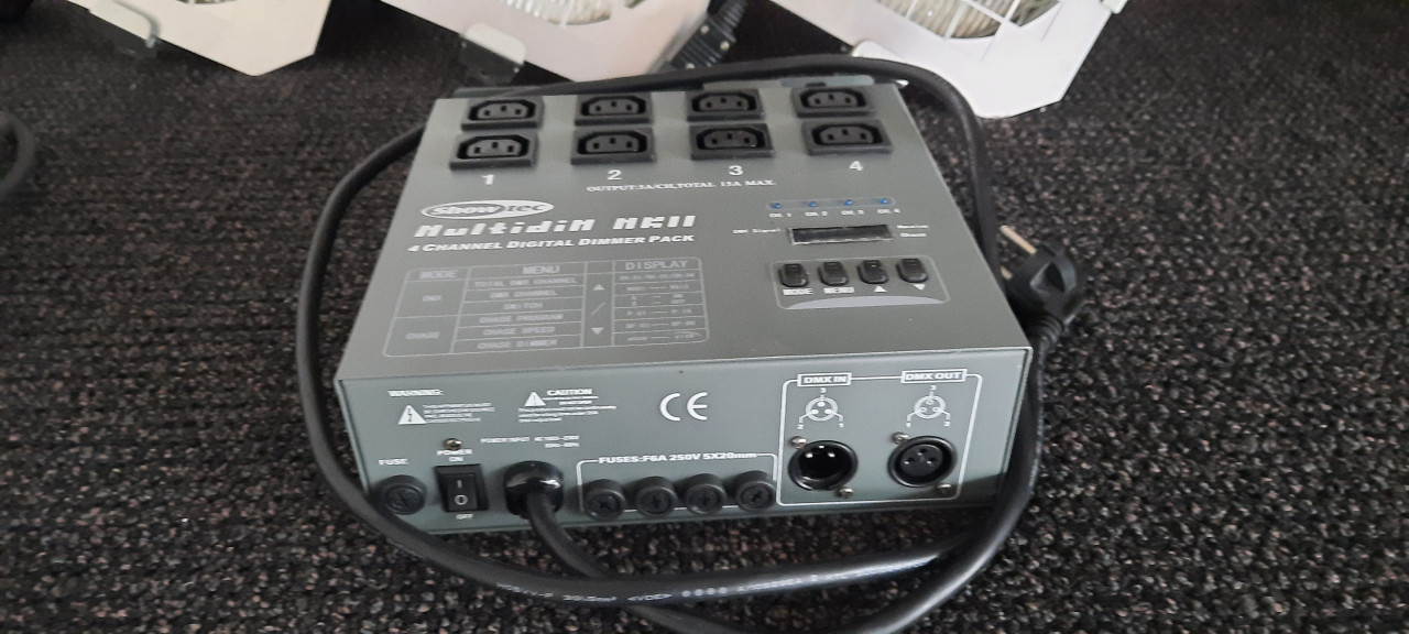 4 Par dimbare halogeen toneelspots