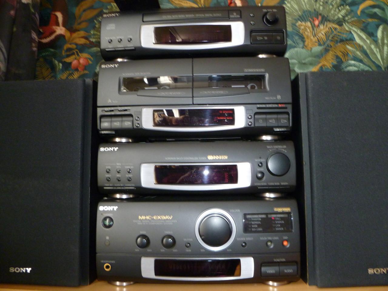 Sony stereo,set