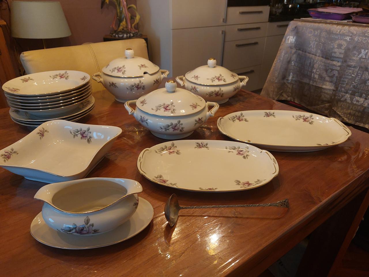 Porseleinen Bavaria Servies