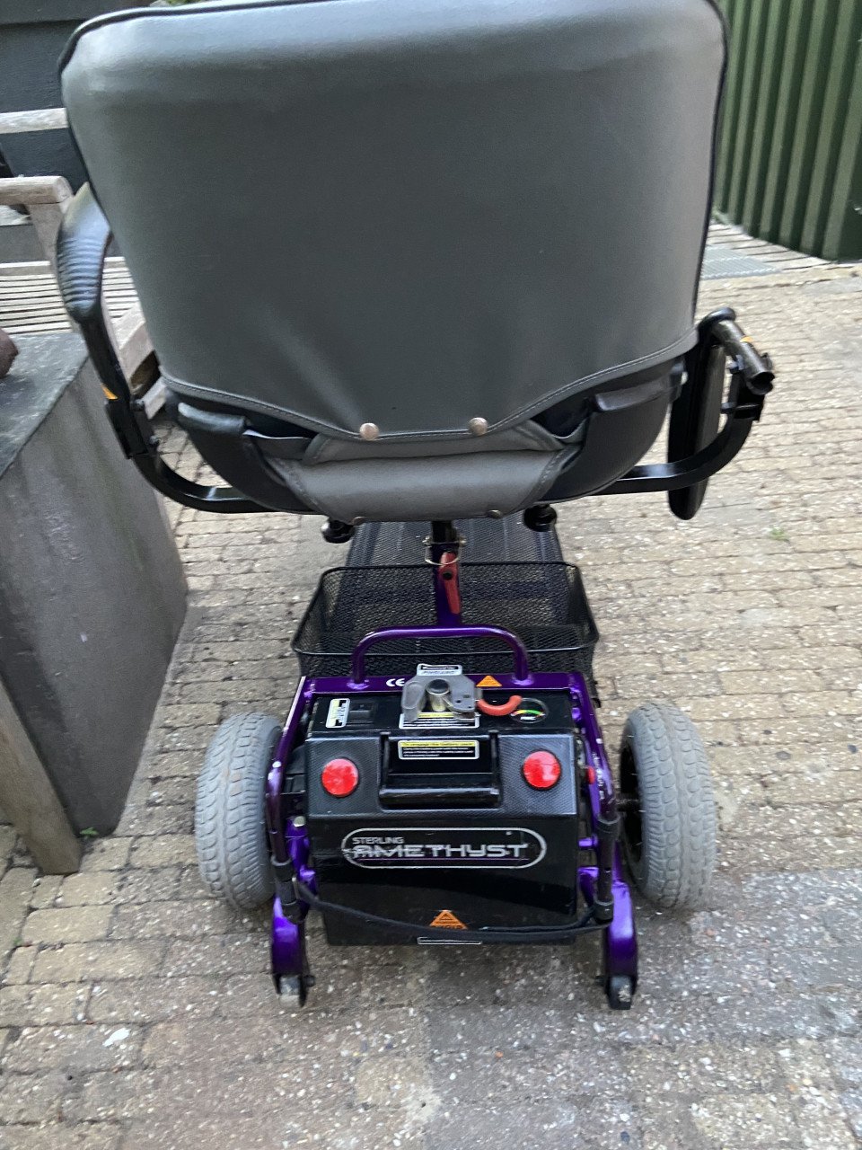 Opvouwbare/ demontabele scootmobiel