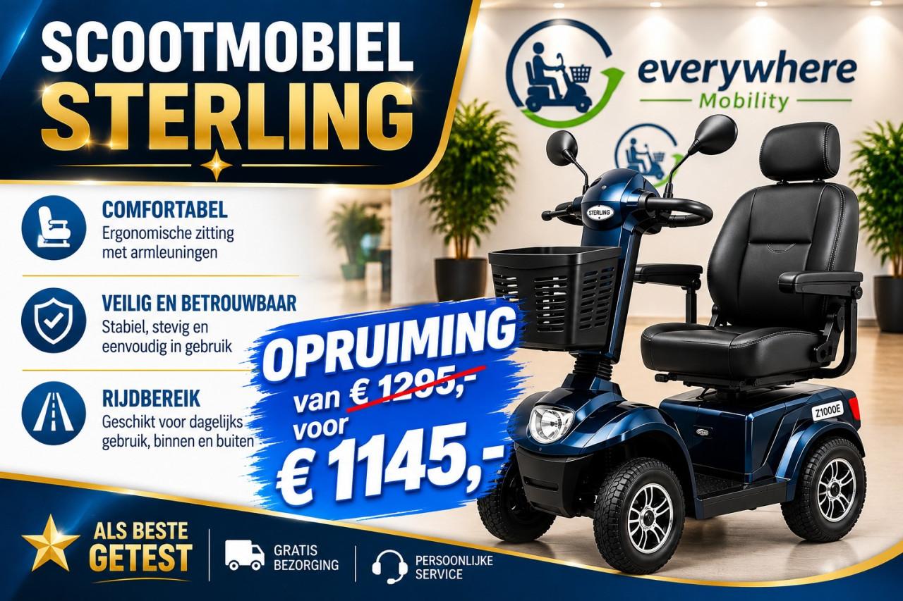 Comfortabel scootmobiel ? rijden voor een scherpe prijs