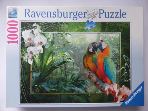 Ravensburger puzzel Papegaaien 1000 stukjes