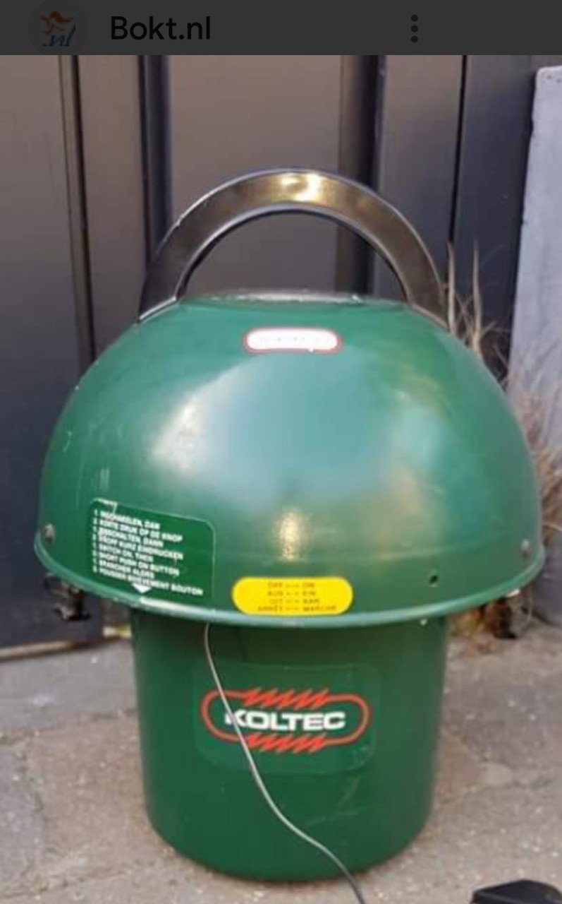 Koltec schrikdraad paddestoel