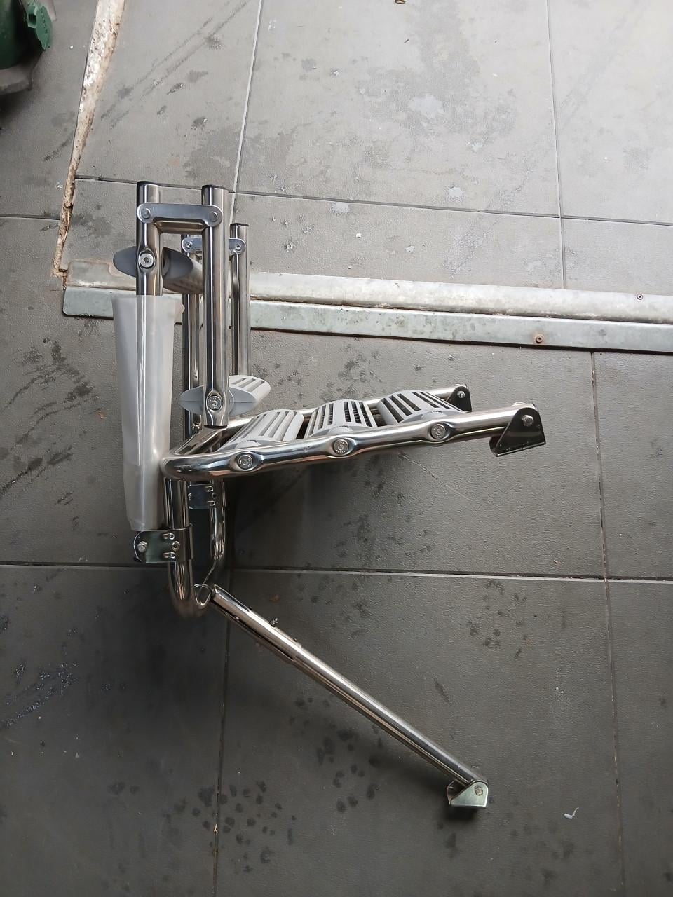 Zwemtrap met plateau