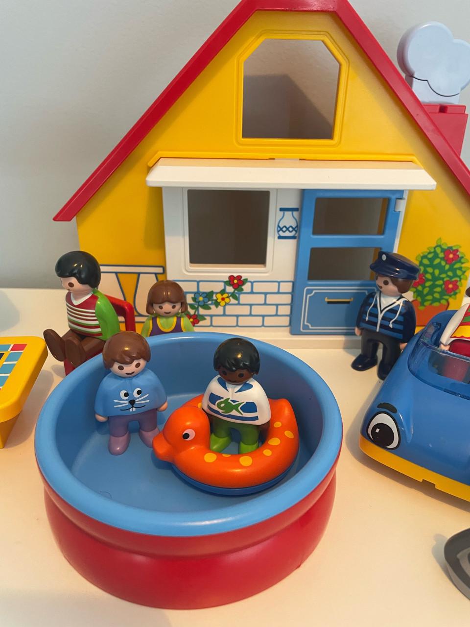 Playmobile 1,2,3 vakantiehuis