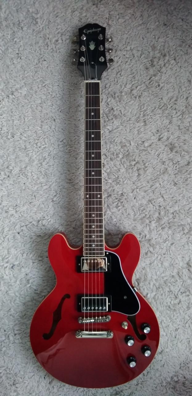 Epiphone ES-339 Inspired by Gibson Cherry Red 2024 z.g.a.n. 350 euro!