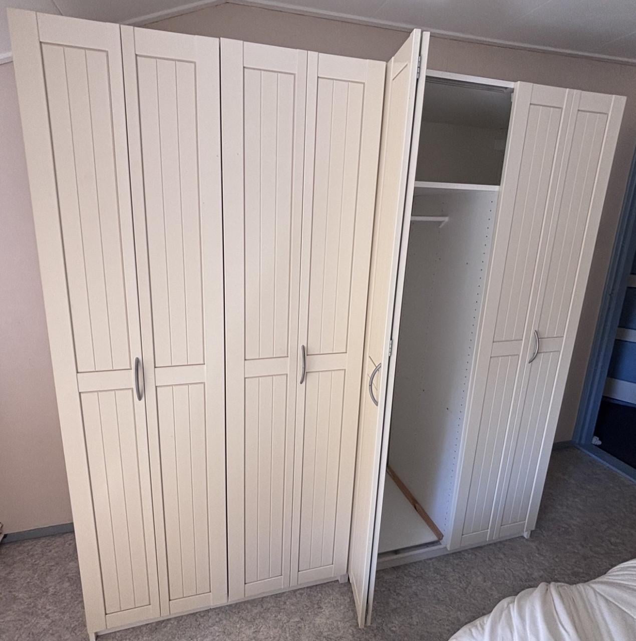 Garderobekast wit (IKEA), opknapper