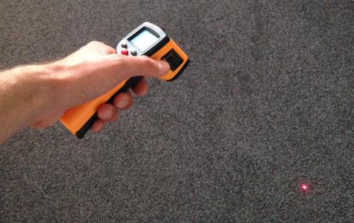 Infrarood thermometer gun - Contactloos meten