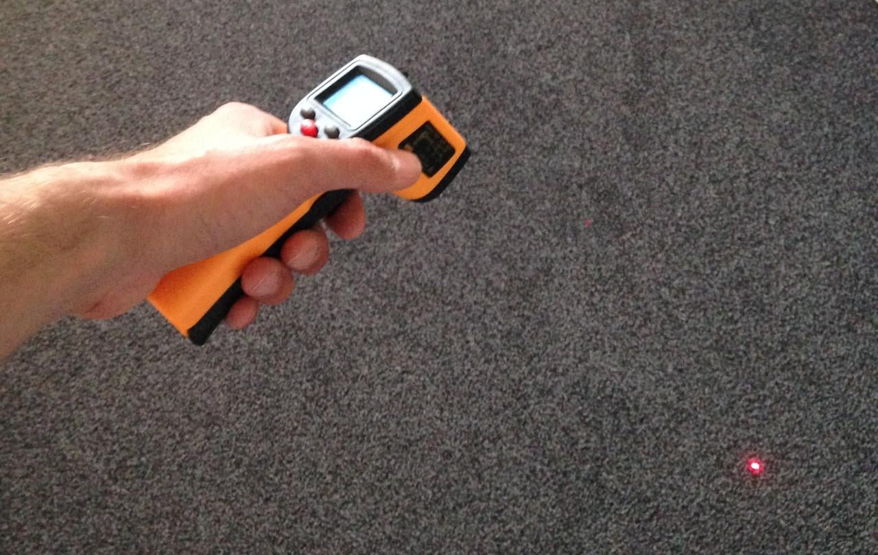 Infrarood thermometer gun - Contactloos meten