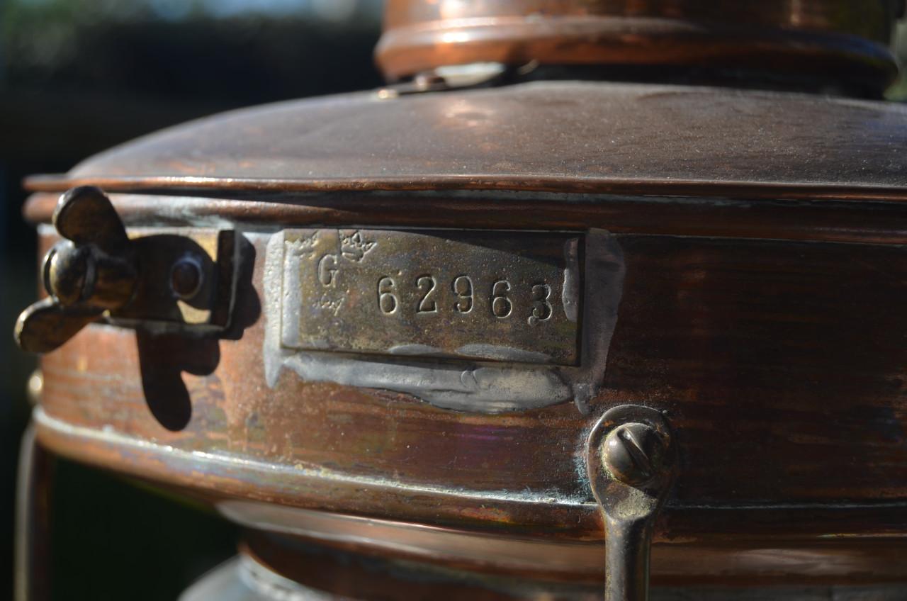 Zweedse bakboord scheepslantaarn Hammar Gotenburg