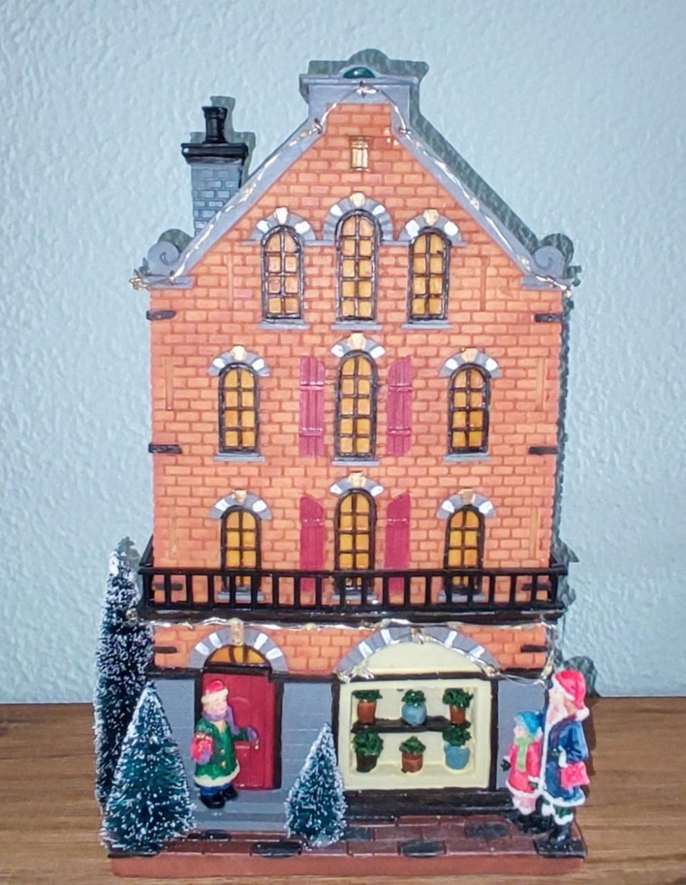 3 grachtenpandjes kerstdorp