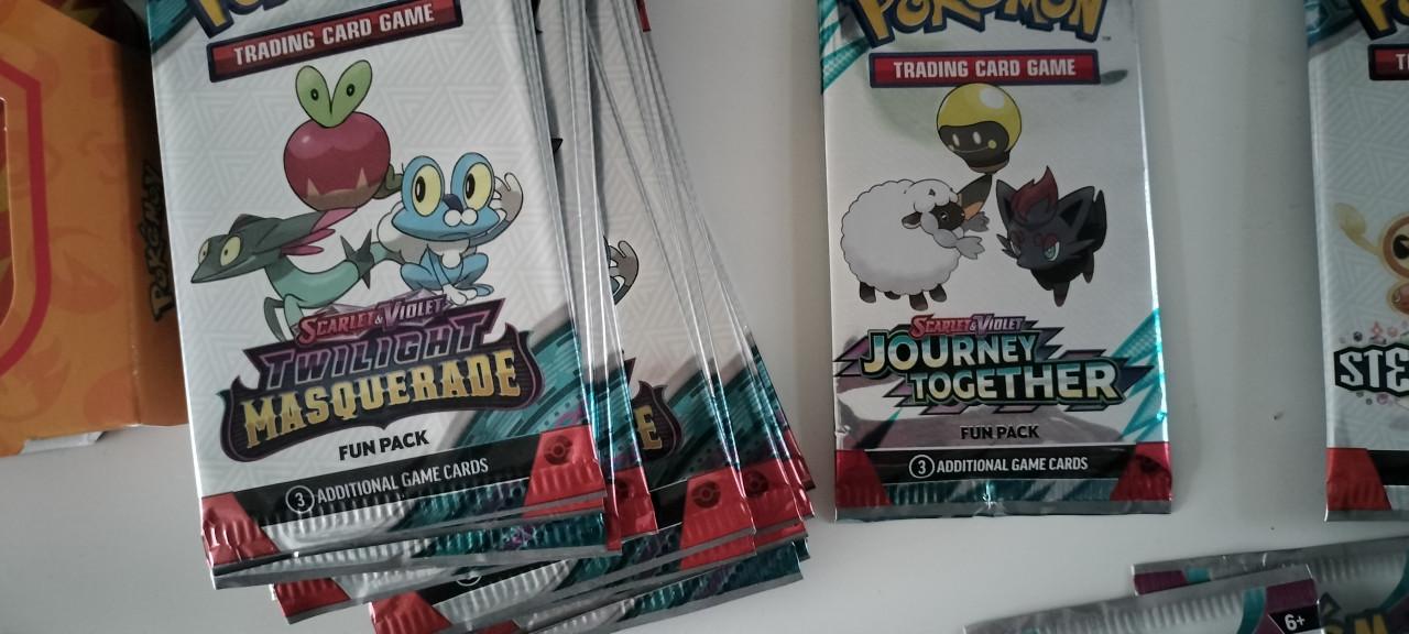 Pokemon Sealed Tcg electrode vbox fun packs