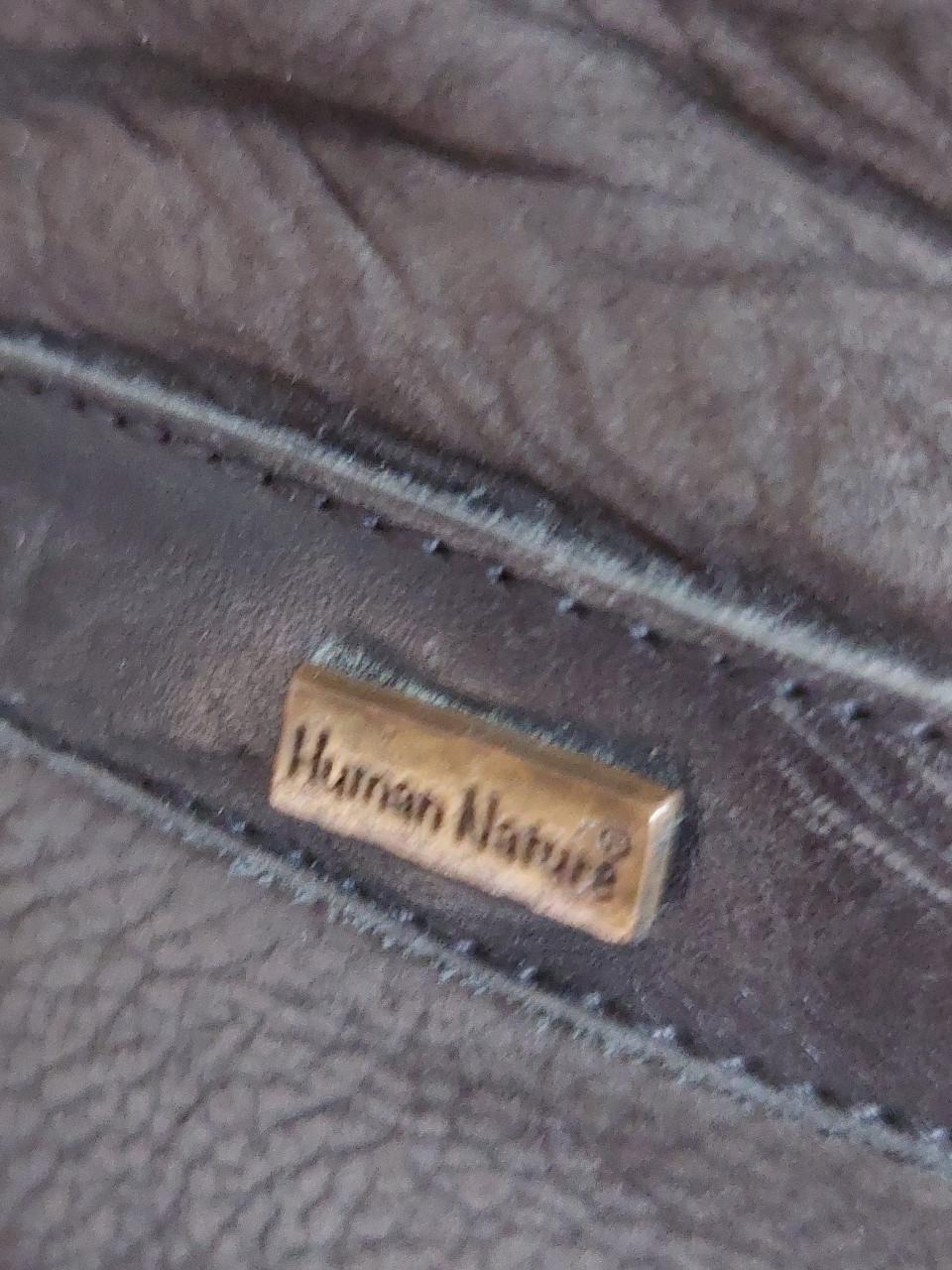 Zwarte Human Nature lederen damesboors met "bont" maat 36