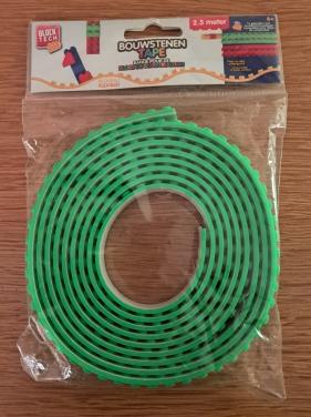 Flexibele Bouwstenen tape Block tech 2,5 mtr