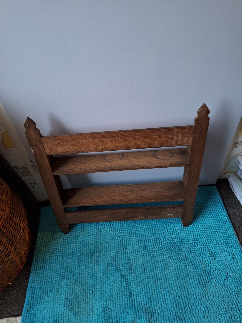 Houten wandrek