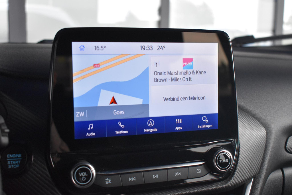 Ford Puma 1.0 ecoboost hybrid st-line | half-leder | navigatie | apple carp