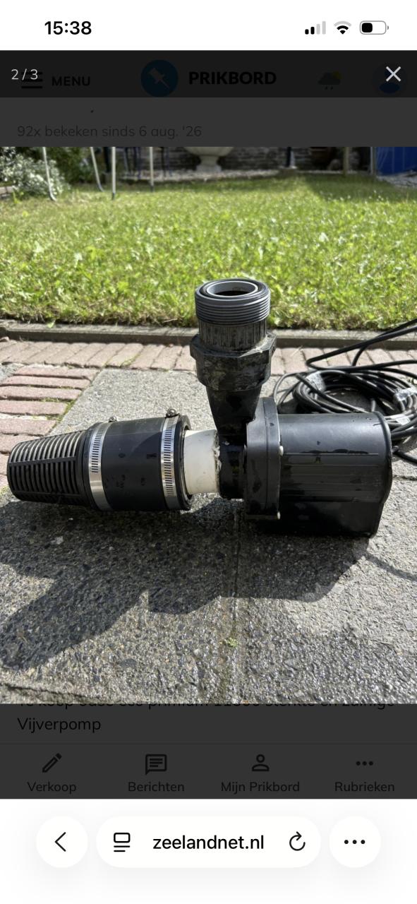 Te koop oase eco classik 11500 Vijverpomp sterke en zuinige pomp
