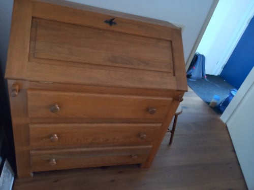 Bureau van Eiken hout