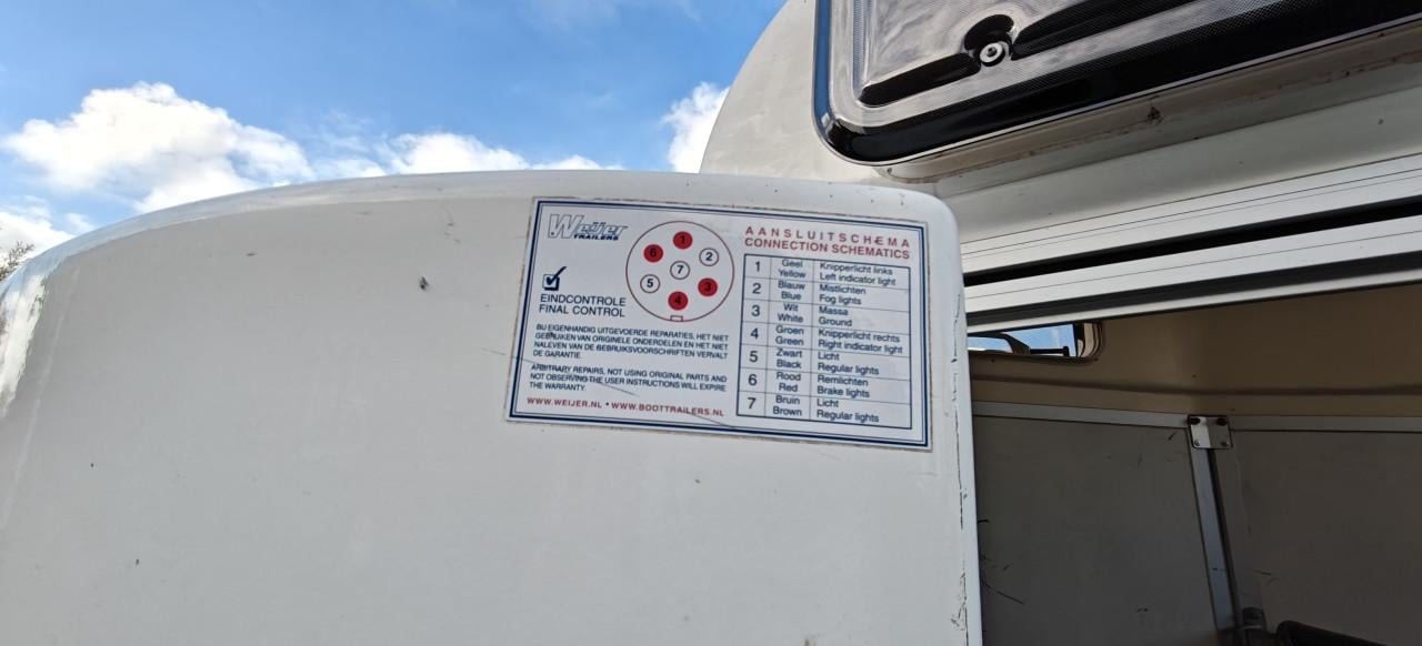 Weijers Traveller 1,5 paardstrailer