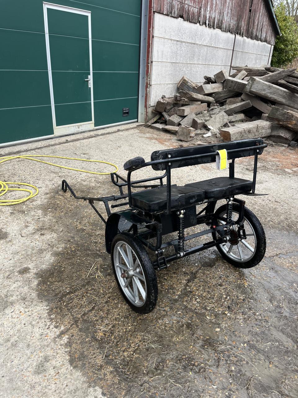 Geremde shetlander sulky