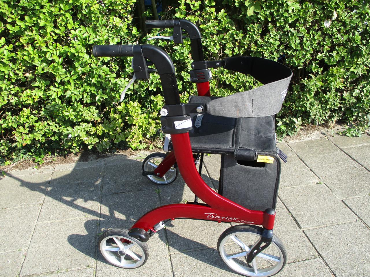 Prachtige Travixx de luxe rollator