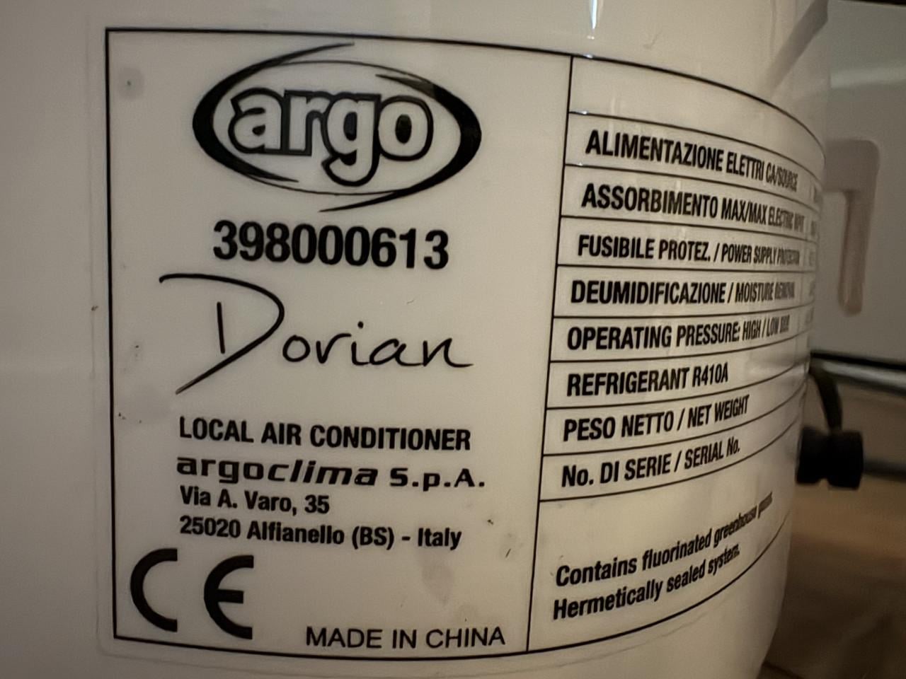 Argo Dorian airco
